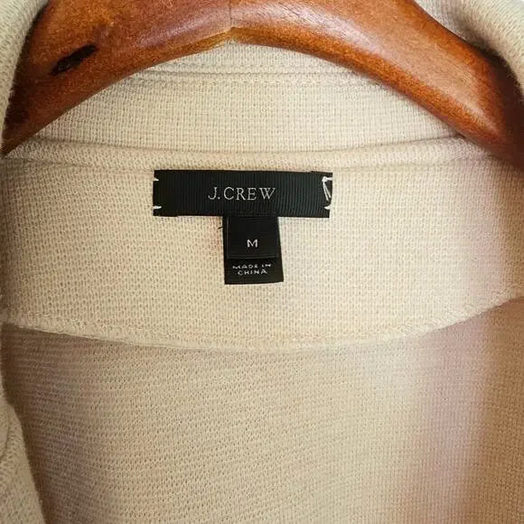 J. Crew Blush Pink Sophie Open Front Sweater Blazer - Picture 5 of 6